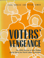 Voters' Vengeance: 1990 Election in New Zealand and the Fate of the Fourth Labour Government