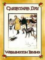 CHRISTMAS DAY - an illustrated extract from The Sketch Book of Geoffrey Crayon, Gent.