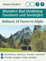 Wandern Bad Hindelang Tannheim Sonthofen: Bildband 24 Touren im Allgäu