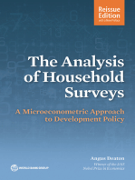 The Analysis of Household Surveys (Reissue Edition with a New Preface)