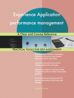 Experience Application performance management A Clear and Concise Reference