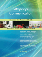 Language Communication Complete Self-Assessment Guide