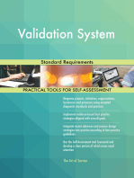 Validation System Standard Requirements