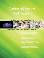 Continuously Improve Performance A Clear and Concise Reference