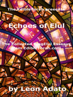 EdibleTorah: Echoes of Elul