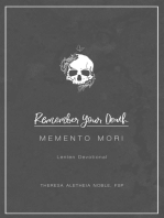 Remember Your Death: Memento Mori Lenten Devotional