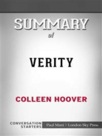Verity: by Colleen Hoover​​​​​​​ | Conversation Starters