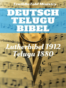 Deutsche Telugu Bibel By Martin Luther Truthbetold Ministry And Joern Andre Halseth Read Online - 