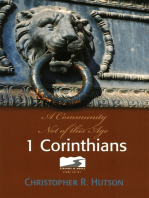 1 Corinthians: A Commuity Not of This Age