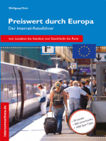 Preiswert durch Europa - Der Interrailreiseführer