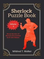 Sherlock Puzzle Book (Volume 2) - Bloody Murders Of Moriarty Documented By Dr John Watson: Sherlock Puzzle Book, #2