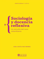 Sociología y docencia reflexiva: Un estudio del caso colombiano