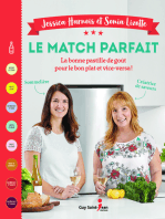 Le MATCH PARFAIT: La bonne pastille de goût pour le bon plat et vice-versa!