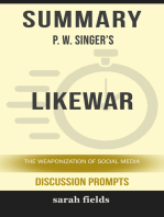 Summary: P. W. Singer's Like War: The Weaponization of Social Media