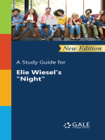 A Study Guide (New Edition) for Elie Wiesel's "Night"