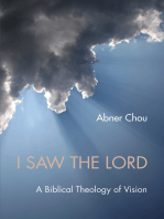 I Saw the Lord: A Biblical Theology of Vision