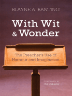 With Wit and Wonder: The Preacher’s Use of Humour and Imagination