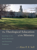 The Theological Education of the Ministry: Soundings in the British Reformed and Dissenting Traditions