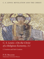 C.S. Lewis—On the Christ of a Religious Economy, 3.1