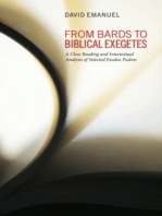 From Bards to Biblical Exegetes: A Close Reading and Intertextual Analysis of Selected Exodus Psalms