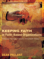 Keeping Faith in Faith-Based Organizations: A Practical Theology of Salvation Army Health Ministry