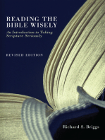 Reading the Bible Wisely: An Introduction to Taking Scripture Seriously. Revised Edition.