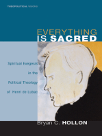 Everything Is Sacred: Spiritual Exegesis in the Political Theology of Henri de Lubac