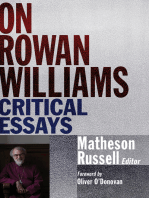 On Rowan Williams: Critical Essays