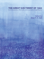 The Great Ejectment of 1662: Its Antecedents, Aftermath, and Ecumenical Significance