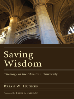 Saving Wisdom: Theology in the Christian University