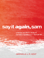 Say It Again, Sam: A Literary and Filmic Study of Narrative Repetition in 1 Samuel 28