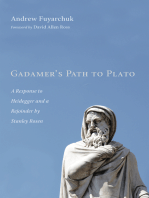 Gadamer's Path to Plato: A Response to Heidegger and a Rejoinder by Stanley Rosen
