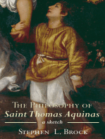 The Philosophy of Saint Thomas Aquinas: A Sketch