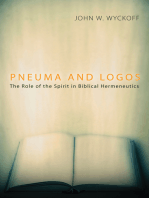 Pneuma and Logos