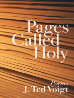 Pages Called Holy: Poems
