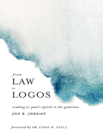 From Law to Logos: Reading St. Paul’s Epistle to the Galatians