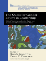 The Quest for Gender Equity in Leadership: Biblical Teachings on Gender Equity and Illustrations of Transformation in Africa