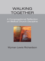 Walking Together: A Congregational Reflection on Biblical Church Discipline