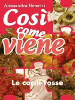 Così come viene. Le carni rosse