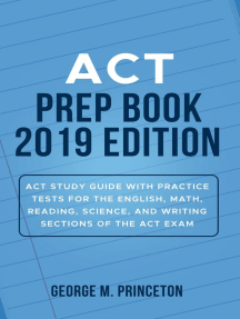 Read ACT Prep Book 2019 Edition: ACT Study Guide with Practice Tests ...