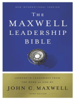 NIV, Maxwell Leadership Bible, 3rd Edition: Holy Bible, New International Version