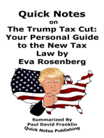 Quick Notes on “The Trump Tax Cut: Your Personal Guide to the New Tax Law by Eva Rosenberg”