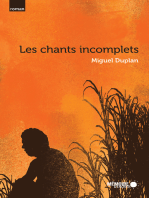 Les CHANTS INCOMPLETS