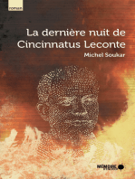 La DERNIERE NUIT DE CINCINNATUS LECONTE