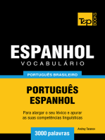 Vocabulário Português Brasileiro-Espanhol: 3000 Palavras