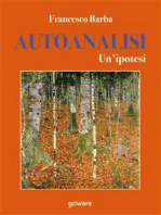 Autoanalisi. Un’ipotesi