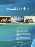 Firewalls Backup Standard Requirements