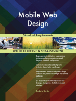 Mobile Web Design Standard Requirements