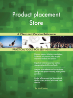 Product placement Store A Clear and Concise Reference