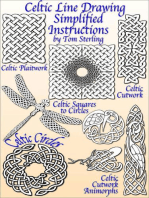 Celtic Line Drawing - Simplified Instructions